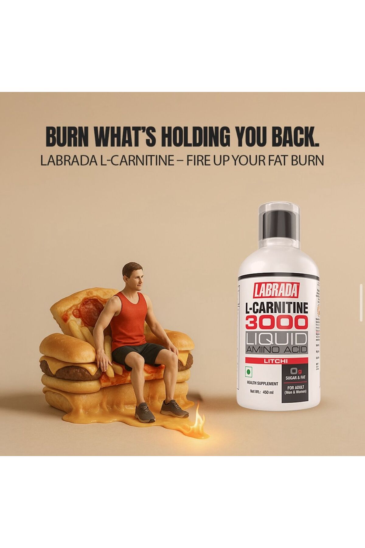 l carnitine labrada Male Fertility Power Pack - Preconception Vitamins for Men main image 1