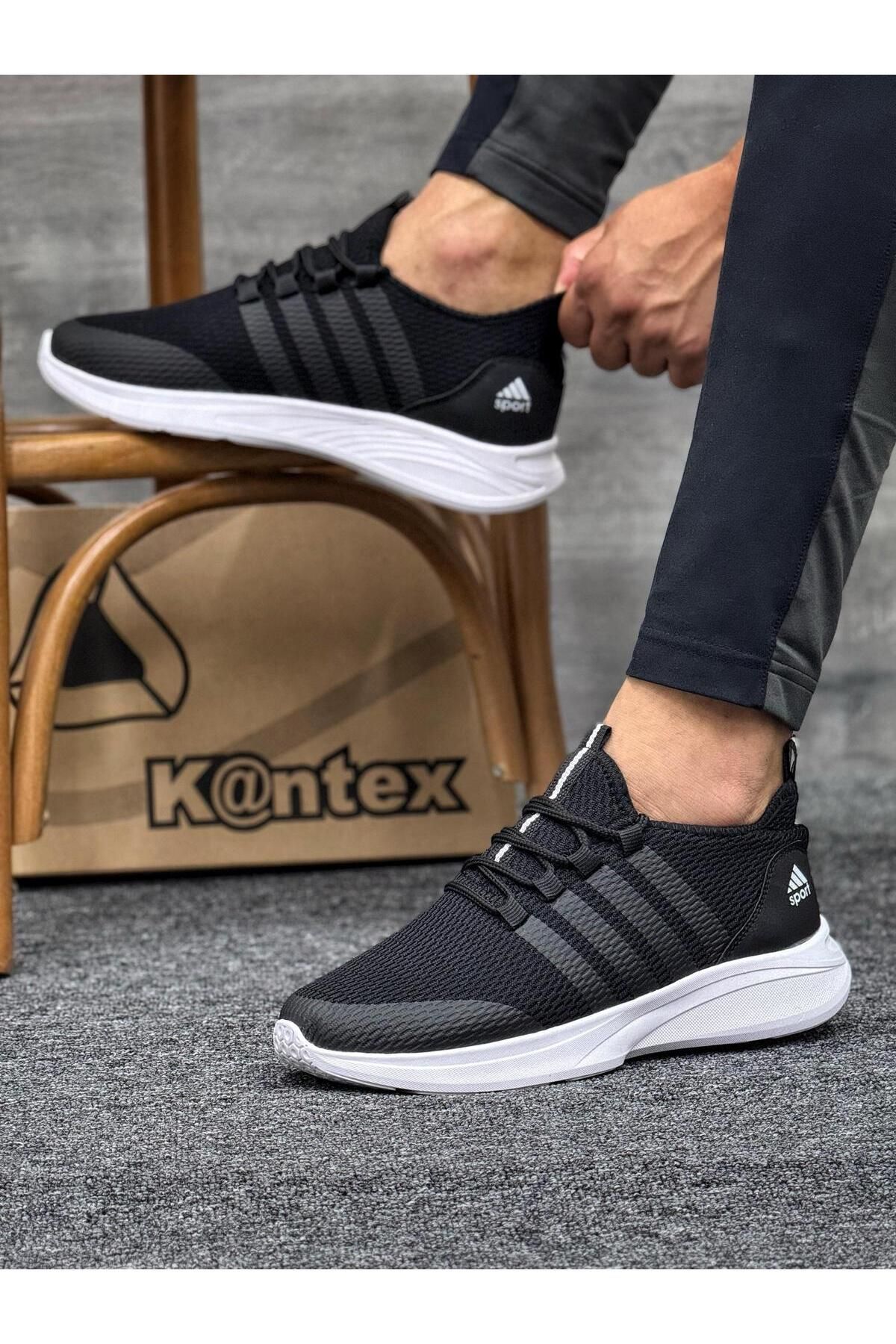 KANTEX Sneaker Sports Shoes Comfortable Airy Flexible Quality Lace-Up Orthopedic Useful037M-M