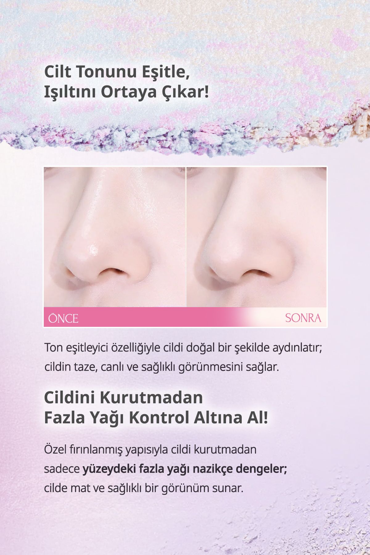 CLIO-Tone Equalizing & Fixing, Fine Structure, Shimmering Powder Light Setting Powder 02 Candy Mellow 4
