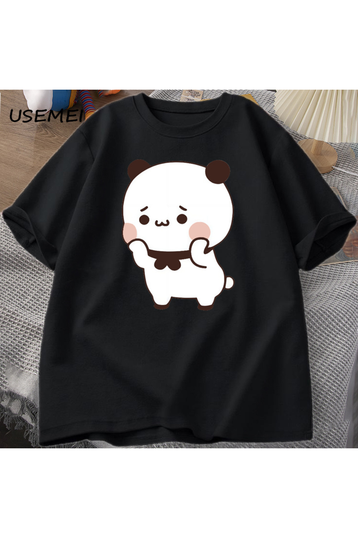 DuDu bear amazing Panda BuThis is a funny cute Buu Duu graphic T Shirt with a flower T-shirt kadi 2871