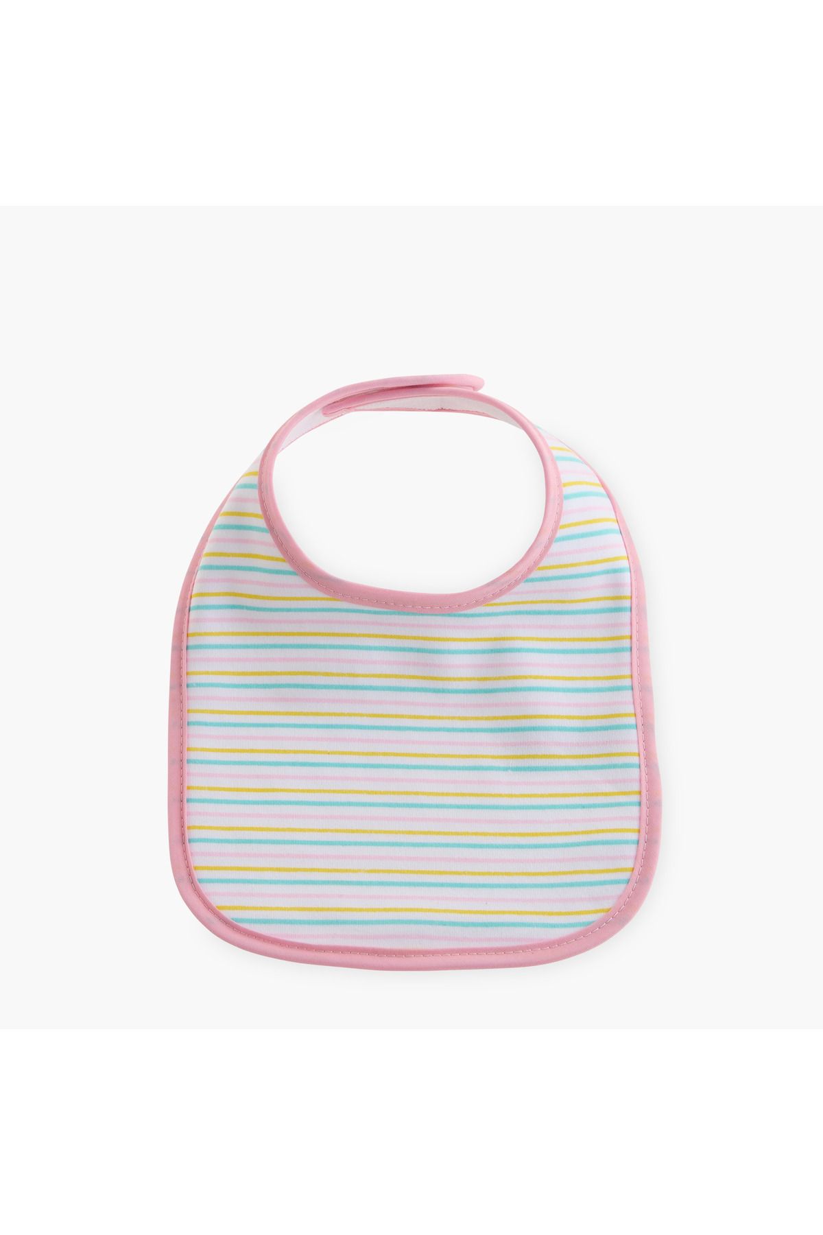 Juniors-Sunshine Print Bib with Hook and Loop Closure - Set of 3 3