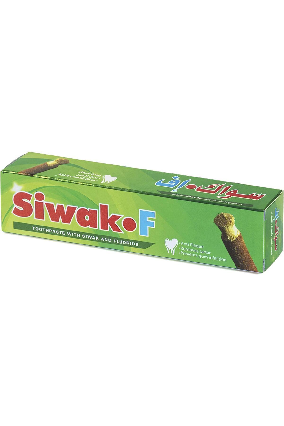 SIWAK.F-T.p 80 Gm With Siwak And Fluoride 10129 --- سواك اف معجون اسنان بالسواك والفلورايد 80جرام 1