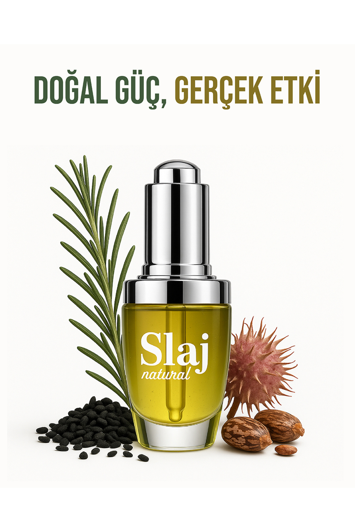 سرم تقویت کننده ریزش مو - ۱۰۰٪ طبیعی — SlajNatural1 — تصویر 7 از 8