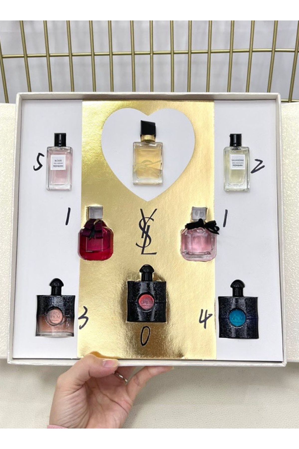 Saint Laurent-مجموعة سان لوران الميني 8 عطور كل عطر 7.5 مل 3