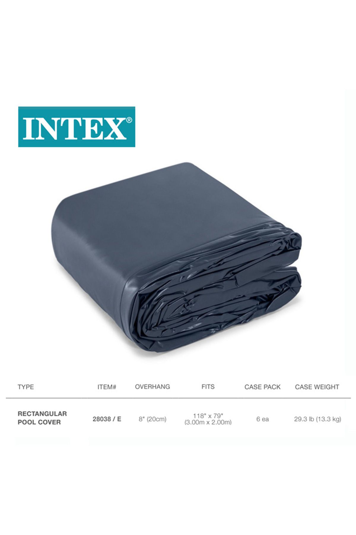 Intex-Metal frame swimming pool 2.44 m x 51 cm with round tarpaulin 5