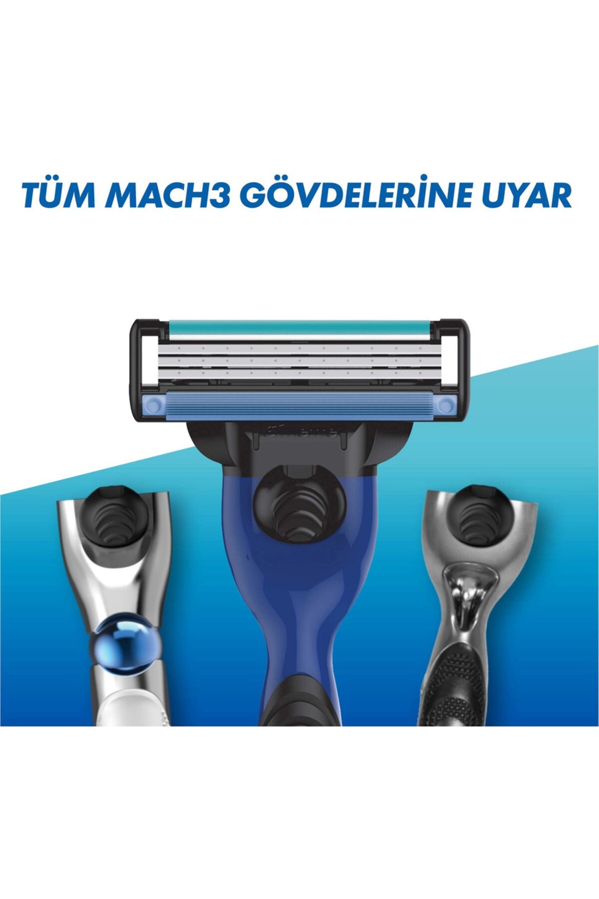 Gillette Mach3 Sport Makine+18 Yedek Bıçağı + 300ml Köpük +