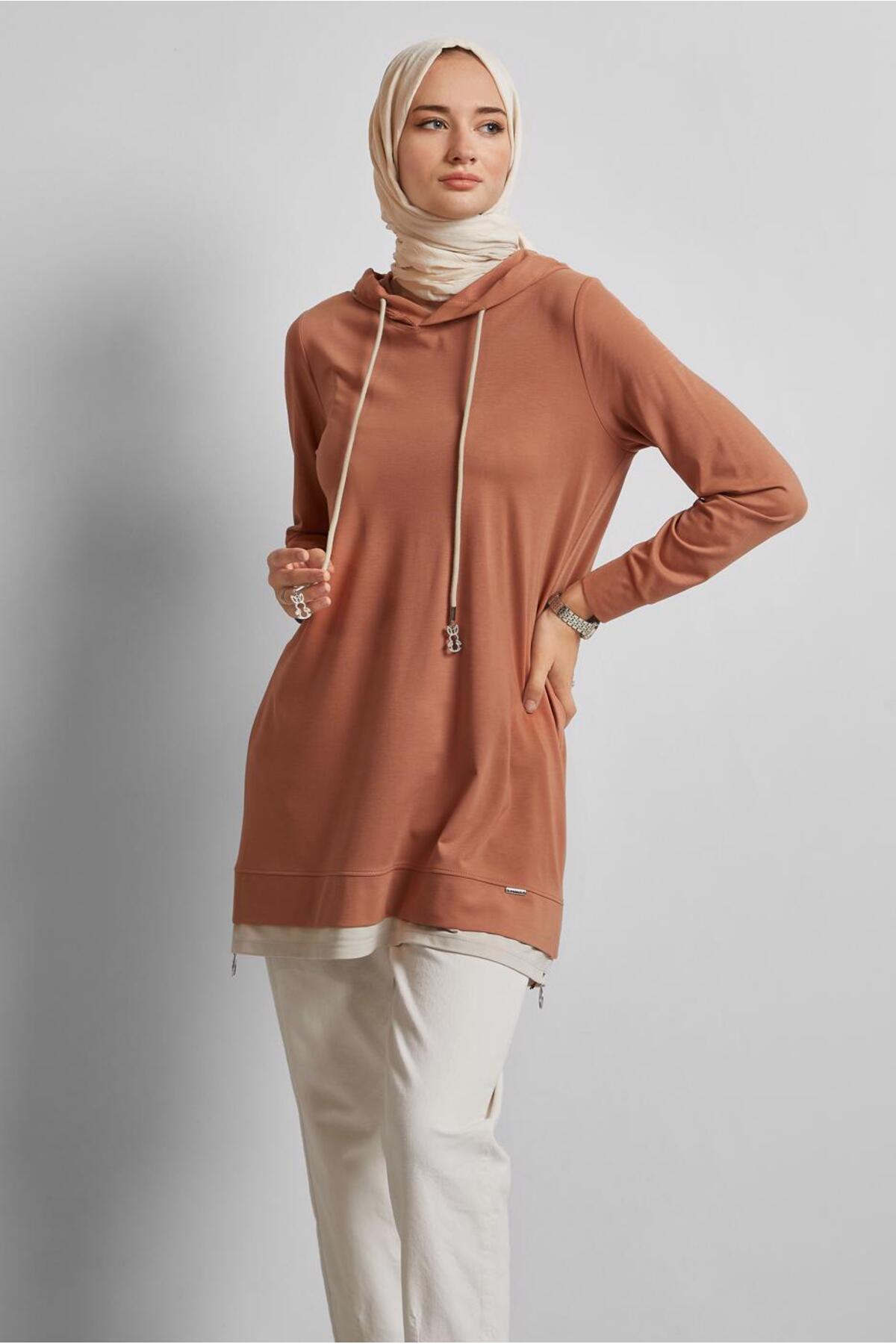 آلوینا تونیک ورزشی کلاه‌دار ۴۵۶۳۰