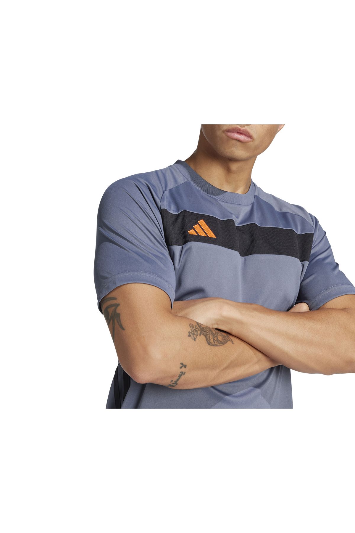 adidas-Ανδρικό μπλουζάκι προπόνησης κατάλληλο για καθημερινή χρήση και αθλητικό άνετο απλό μπλουζάκι 7