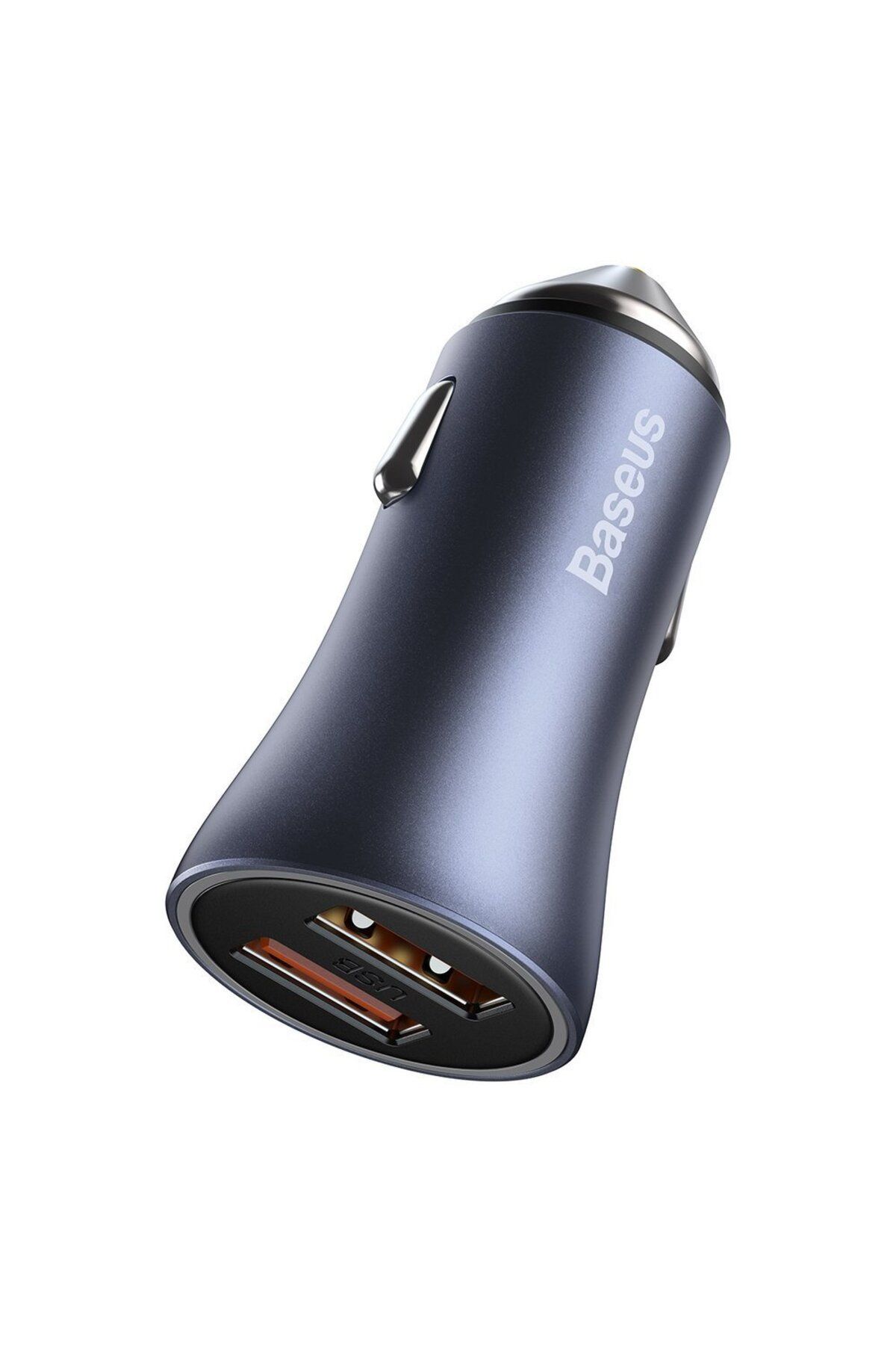 Baseus-Încărcător auto rapid 2x USB 40W QC SCP FCP AFC + cablu USB-C gri 4
