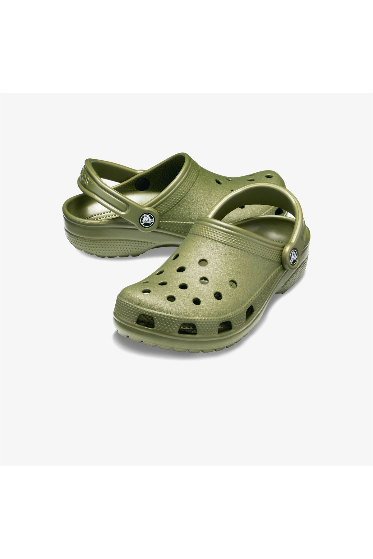 Crocs-Classic Unisex Green Slippers 4