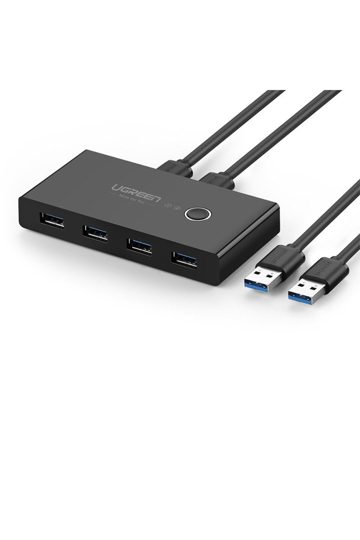 Ugreen-Cutie de comutare HUB switch 4x USB 3.2 Gen 1 Splitter USB pentru două computere - negru 3