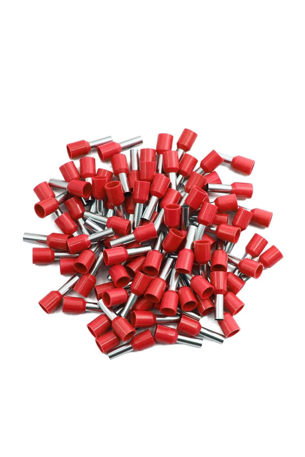 OEM-Set of 100 insulated terminal pins, E7508, Red 1