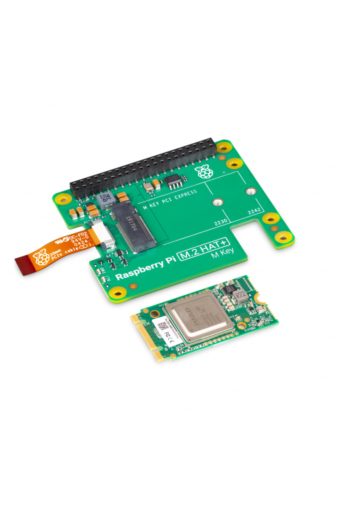OEM-Complete AI Kit for Raspberry Pi – Hailo Accelerator + accessories 1
