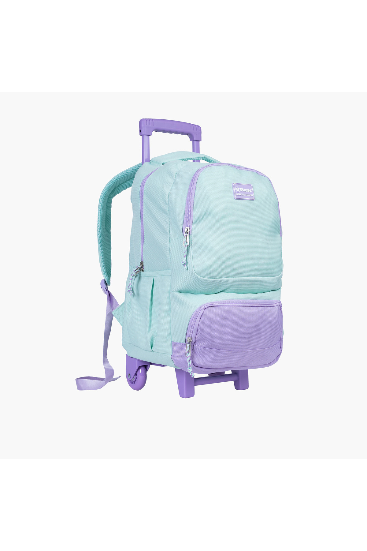 Pause-Colourblock 18 inch Softcase Trolley Bag with Retractable Handle 3