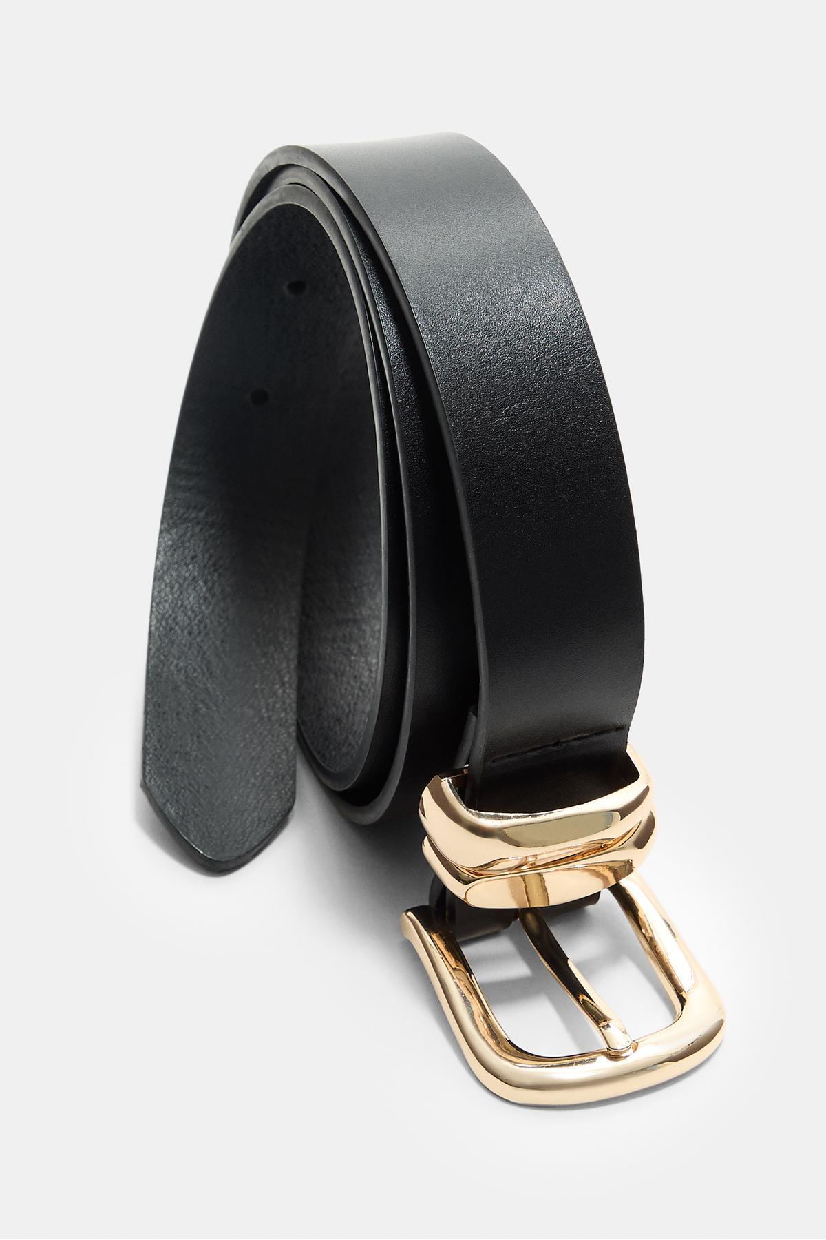 Stradivarius Çift Halkalı Basic Kemer görsel 3