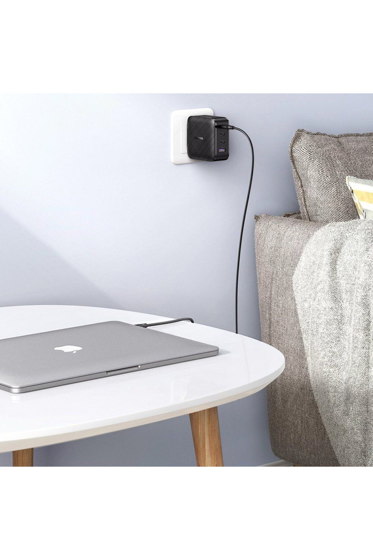 Ugreen-Încărcător rapid USB PPS 65W, 3 porturi USB-C QC 3.0 PD SCP FCP AFC 3