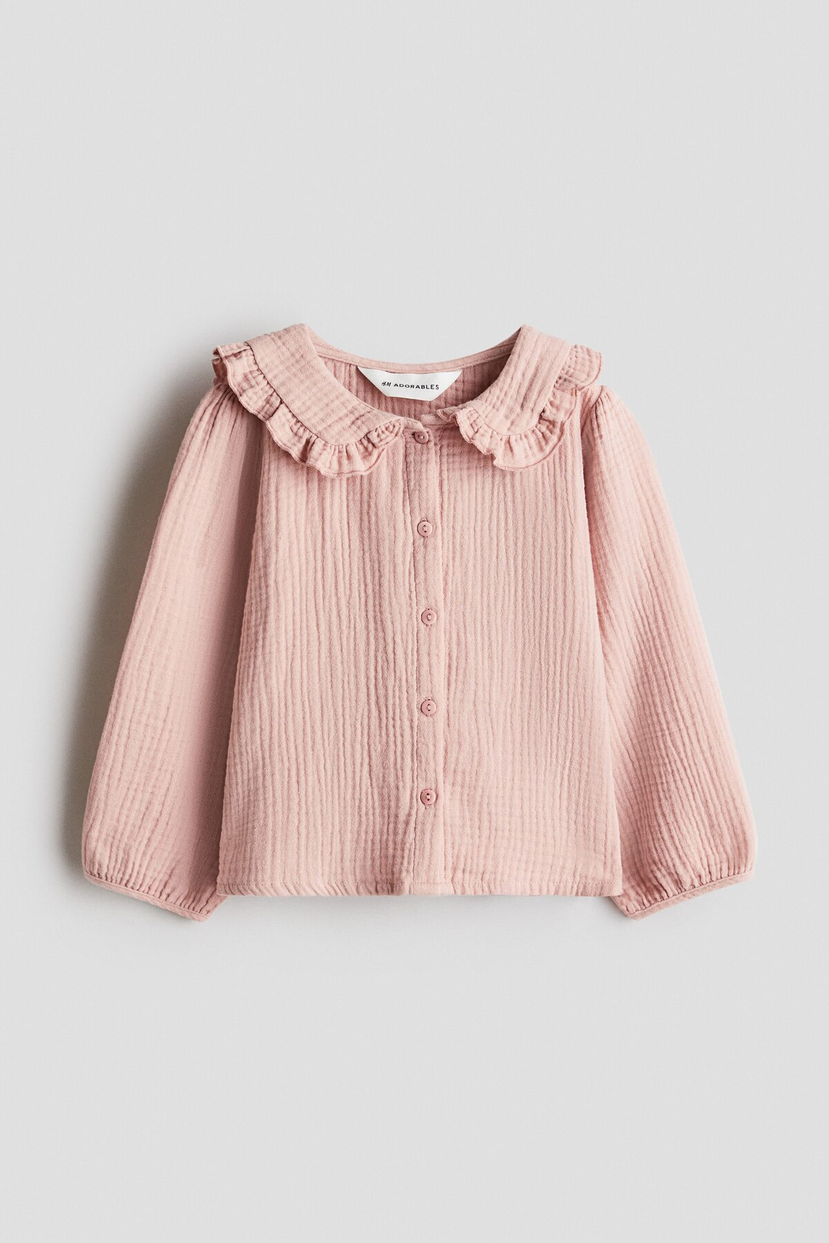 بلوز پنبه‌ای موسلین اچ اند ام بلوز H&M