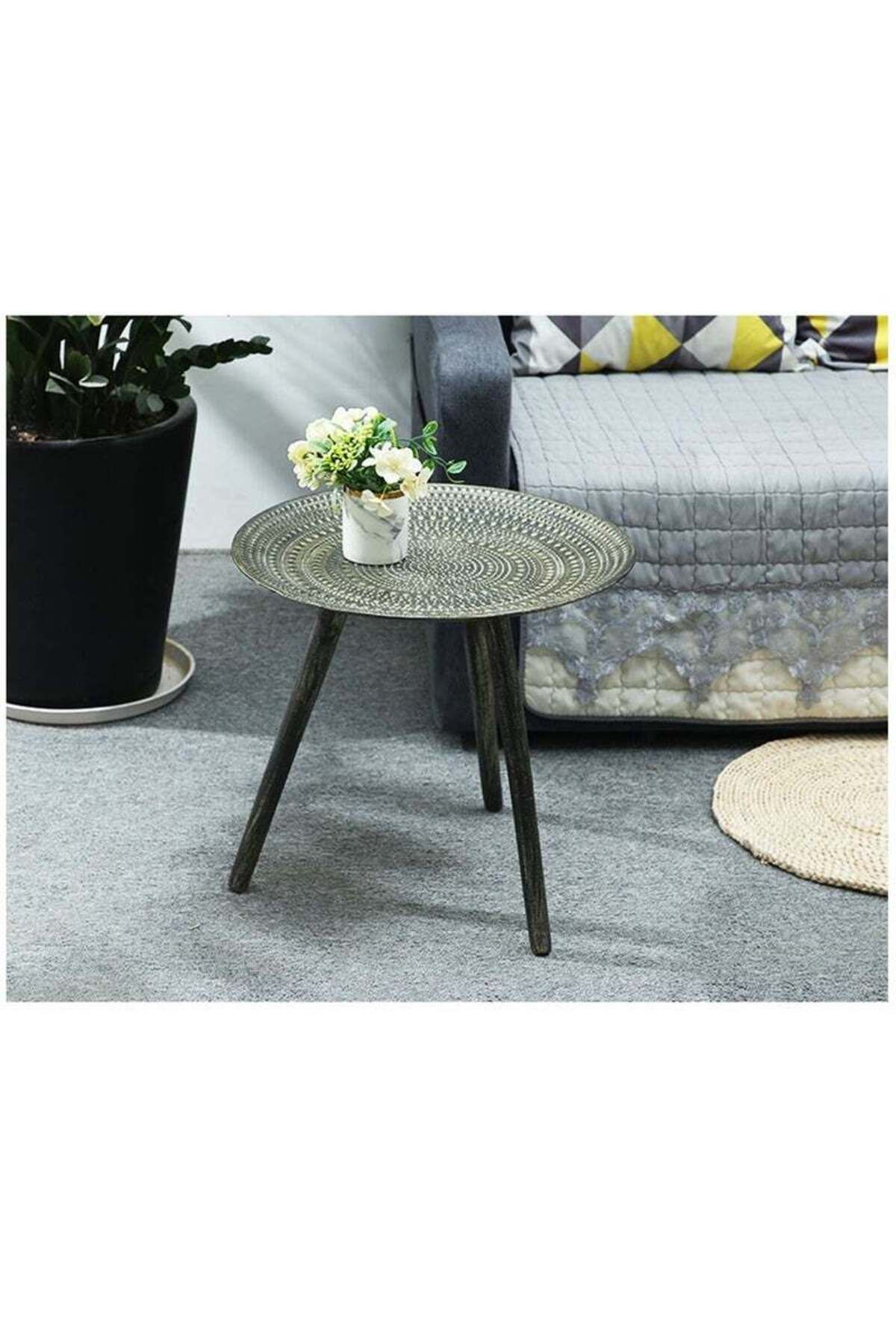 COOYA-طاولة قهوة عصرية، 40×40 سم، طاولة قهوة فريدة بتصميم متطور، طاولة صغيرة بجانب السرير 1