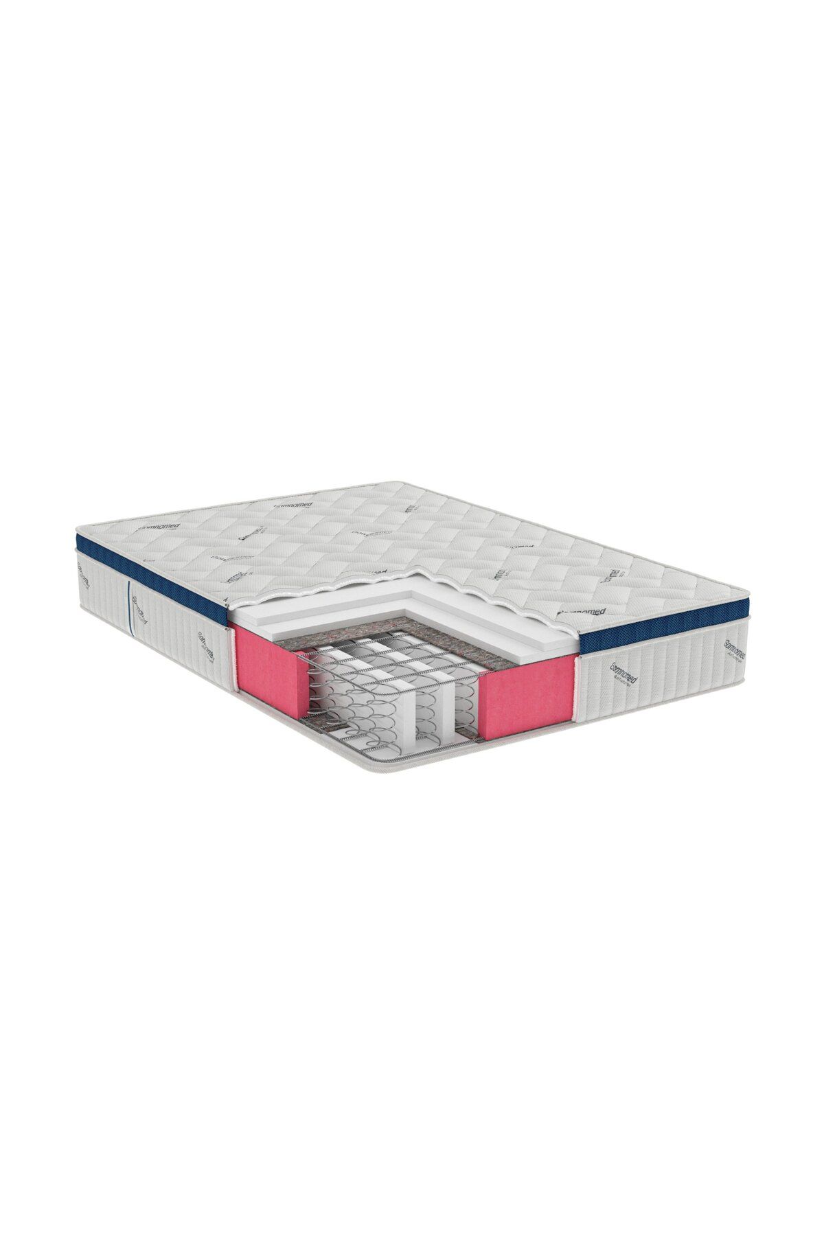 Somnart-Somnomed Complete Care 4Family spring mattress 140x200, height 26 cm, memory foam 2