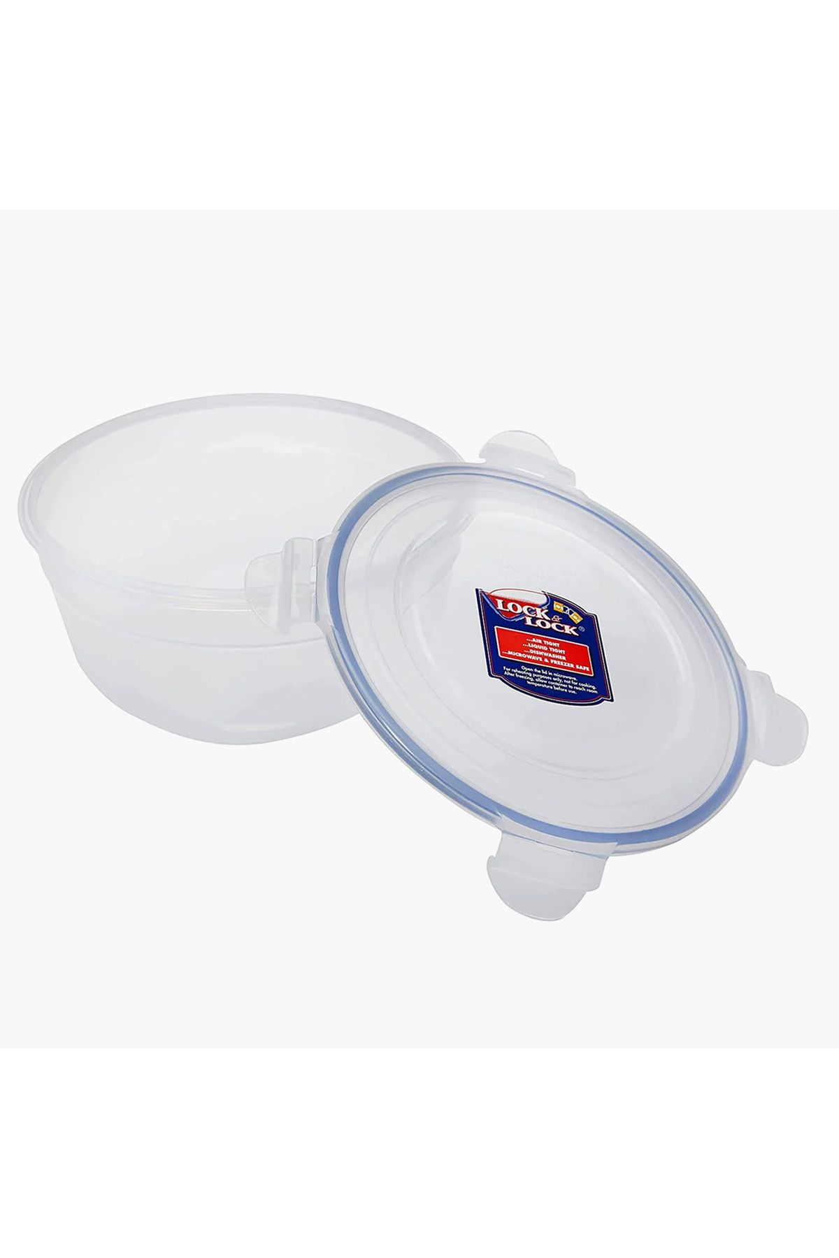 locknlock-Solid Round Food Container with Clip Lock Lid - 850 ml 1