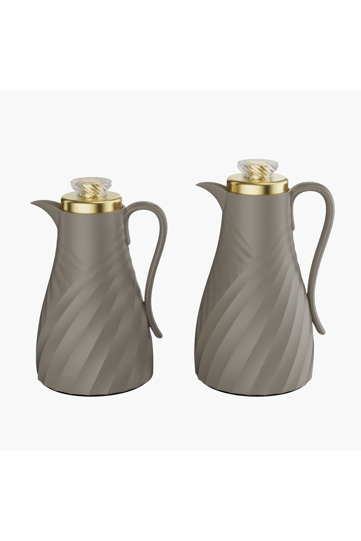 Mister Brand-Textured Flask with Lid and Handle - 1.7 L 1