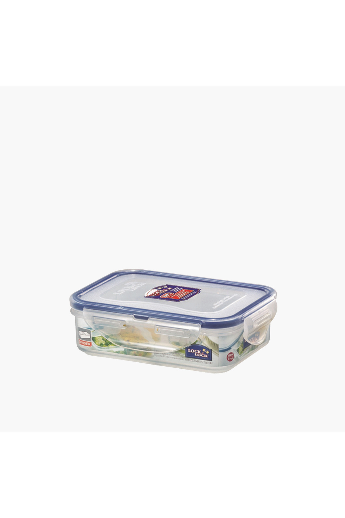 locknlock-Solid Rectangular Food Container with Clip Lock Lid - 360 ml 2