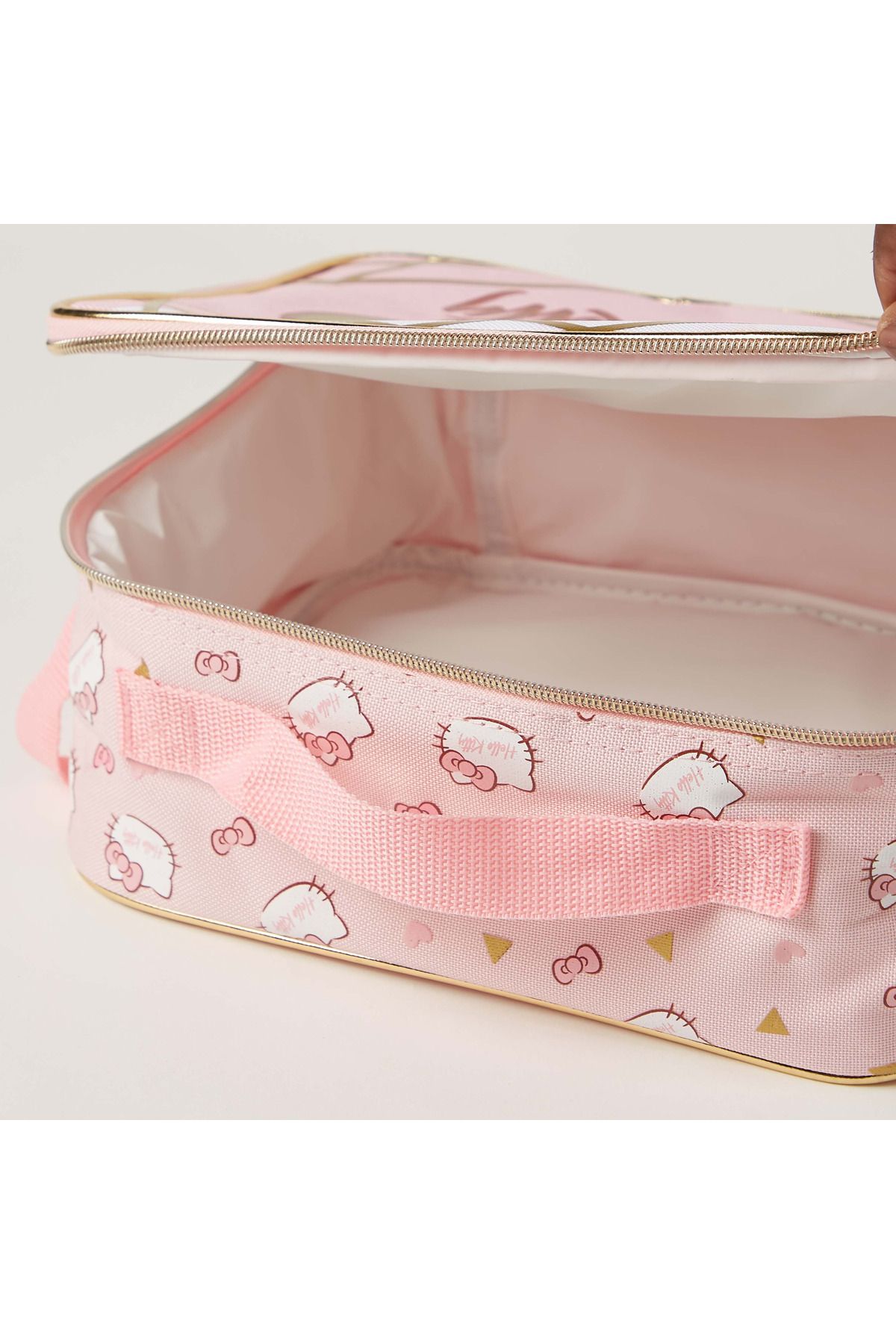 Hello Kitty-Printed Insulated Lunch Bag with Adjustable Strap 6