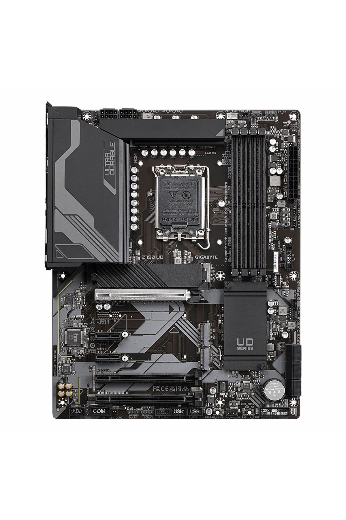 Gigabyte-Z790UdAx -IntelLga 1700 Ddr5 7600OCMhzATXGaming Motherboard 2