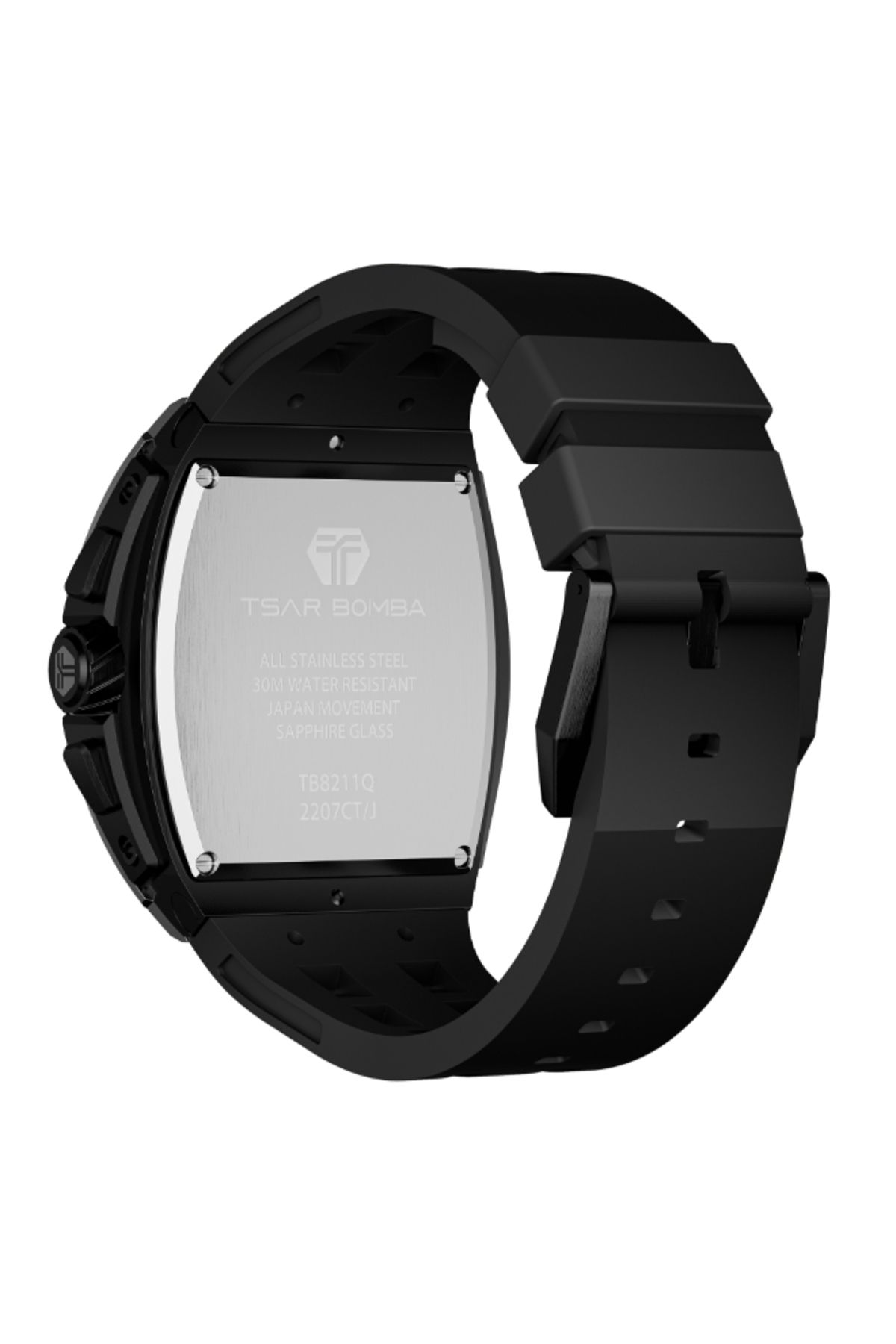 Tsar Bomba-Men's Analog Black Dial Watch - TB8211Q-04 4