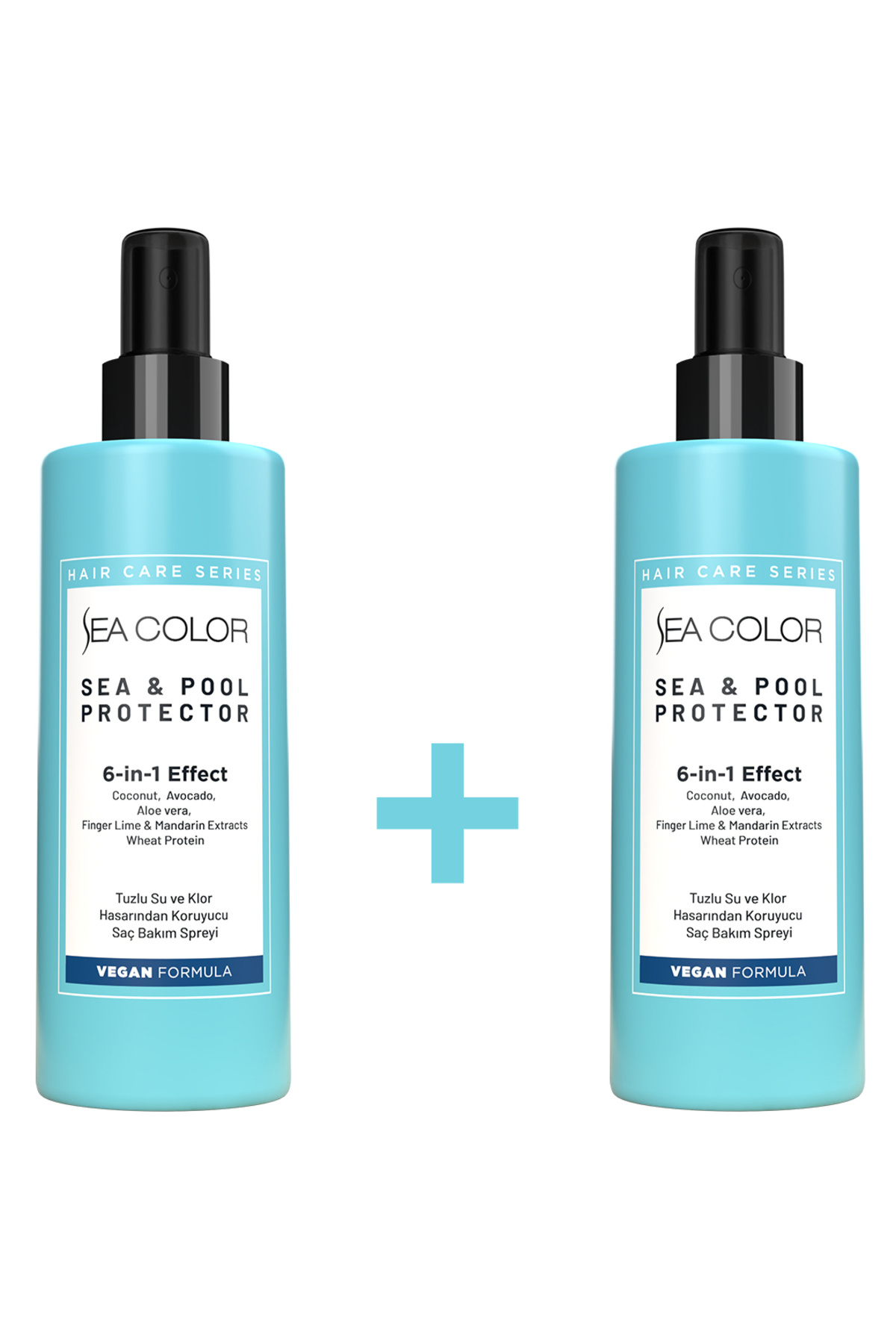 Sea Color 2'li Sea Pool Deniz & Havuz Sıvı Saç Bakım Kremi 200 ml — 152.11.02.01.01.013