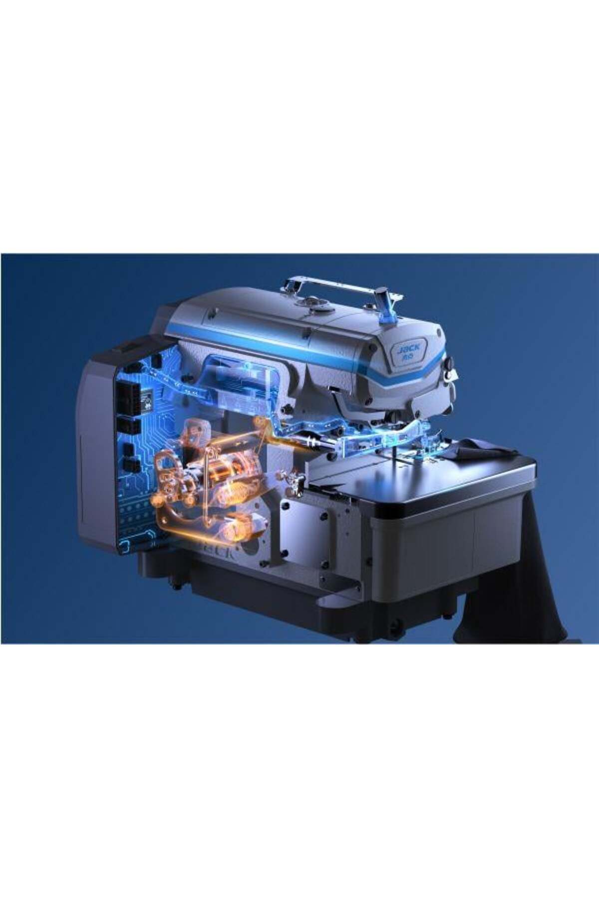 Jack C7-4-M03/333/X-AMH (URUS) Yapay Zeka Tam Otomatik 4 İplik