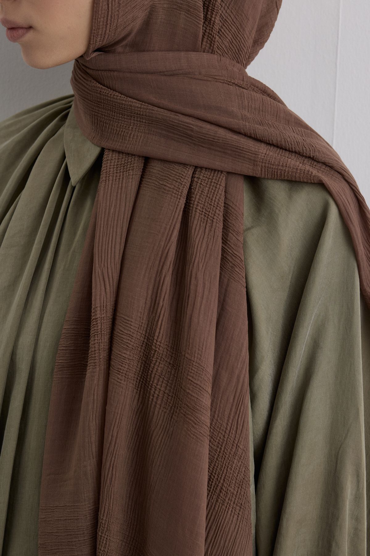 SOFT AKSESUAR-Brice Tassled Cotton Shal 7
