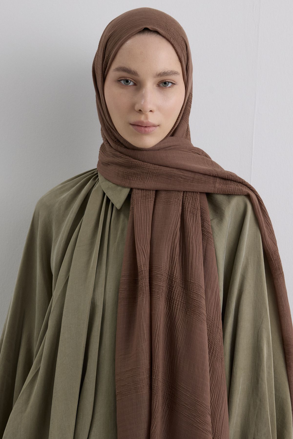 SOFT AKSESUAR-Brice Tassled Cotton Shal 5