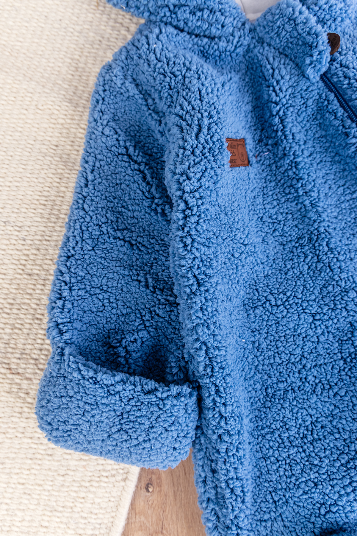 Babymod Kapüşonlu Kendinden Eldivenli Welsoft Kışlık Kız/Erkek Bebek Tulum fotoğrafı 3 (önizleme)