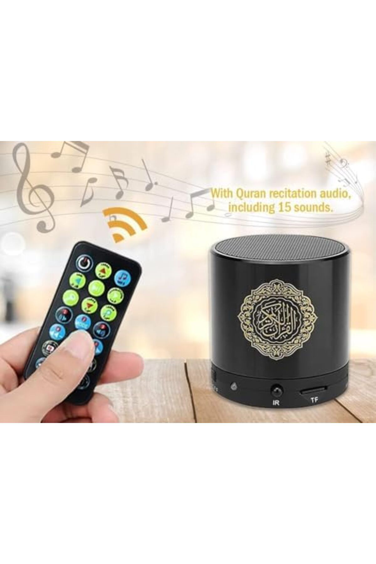 Generic-Portable Quran Speaker SQ-200 with FM Radio and Remote Control 4