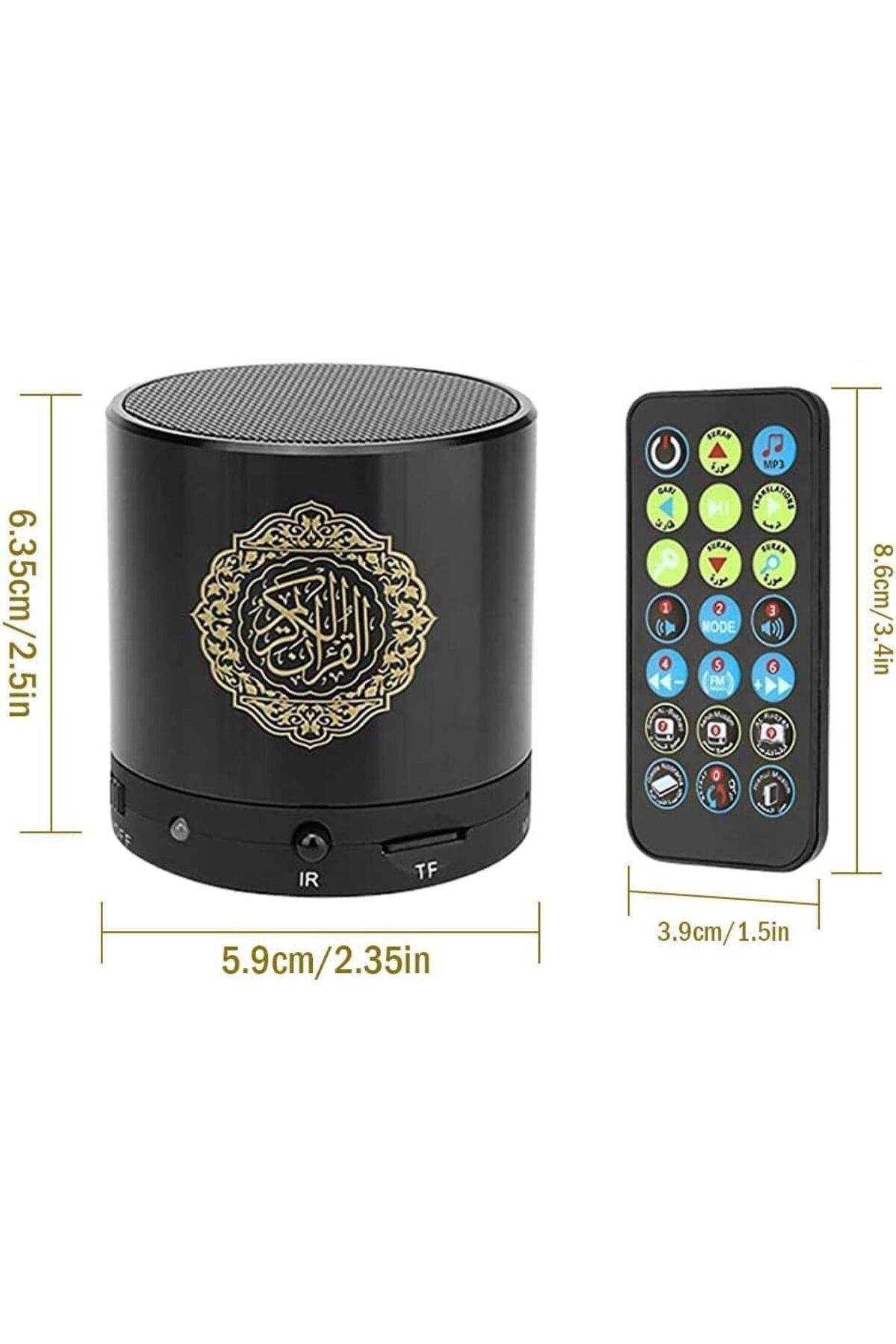 Generic-Portable Quran Speaker SQ-200 with FM Radio and Remote Control 3