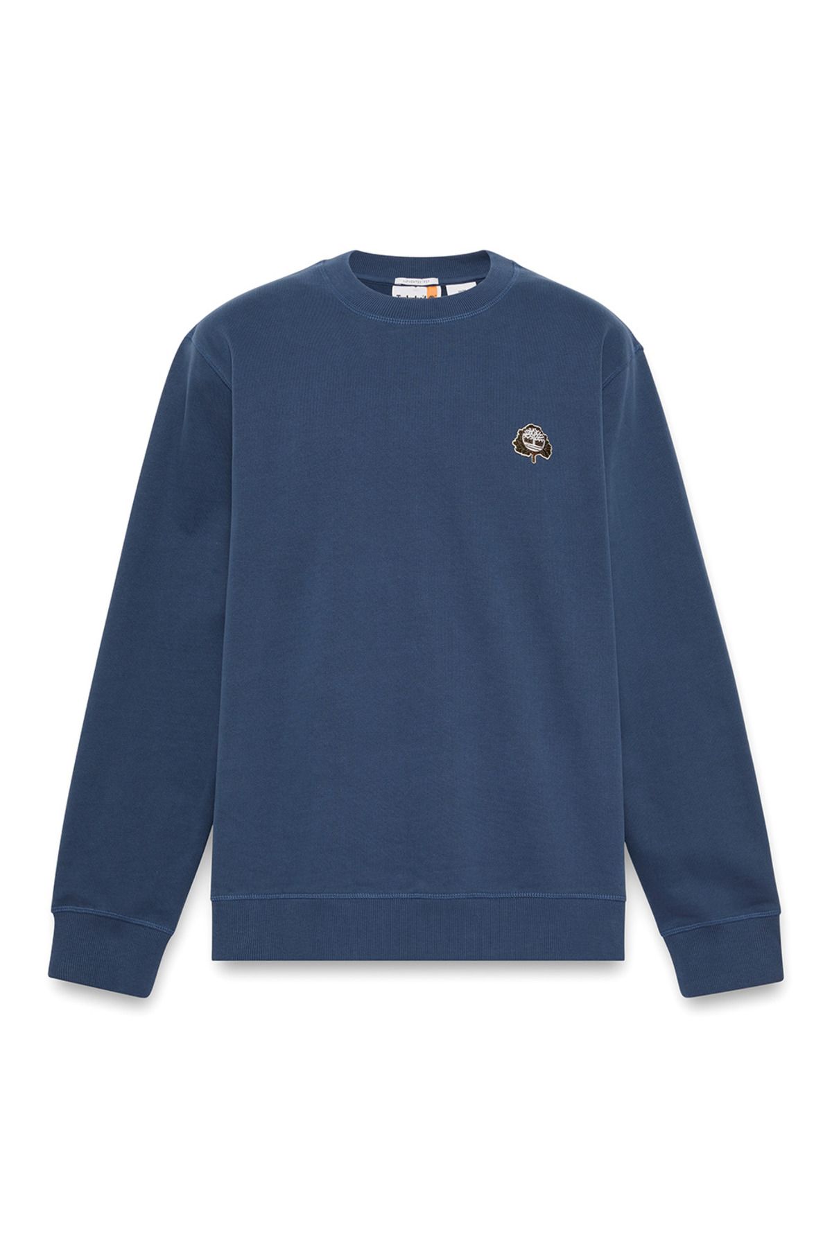 Timberland-Tree Logo Patch Crewneck Ανδρικό μπλε φούτερ Tb0a6hhkeyo1 5