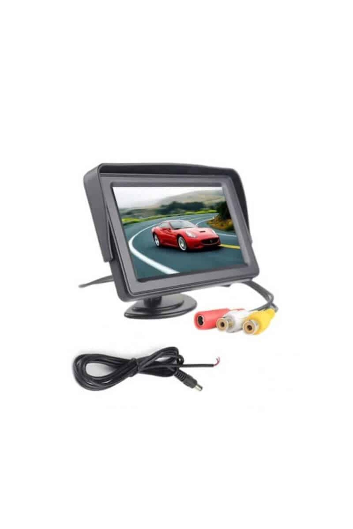 BGRJ Automotive-2 in 1 kit, license plate holder with reversing camera and monitor with stand 6