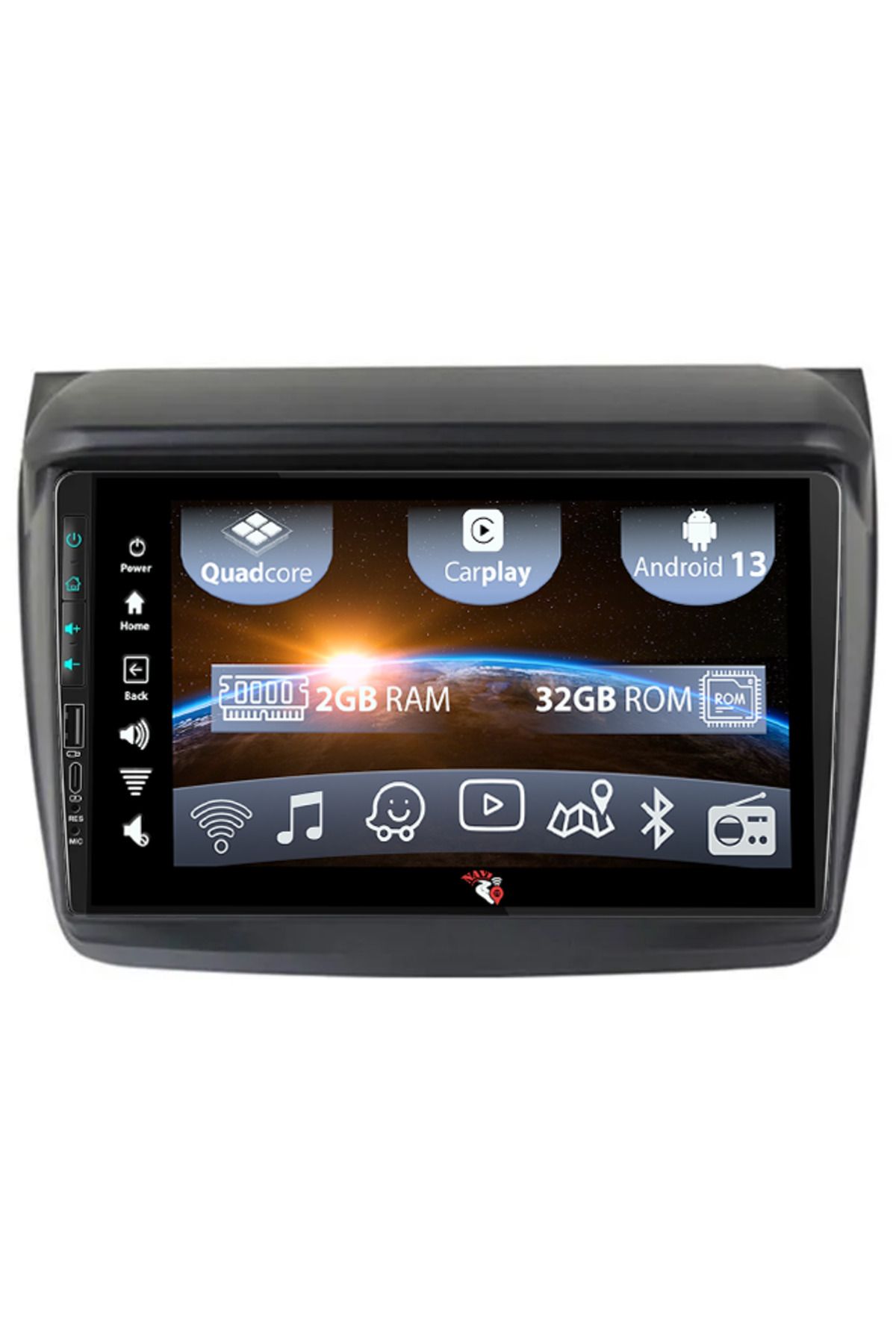 navi-it-Navigatie dedicata Mitsubishi L200 2008-2016, USB&Butoane fizice frontale, Android 13, Wireless Carp 1