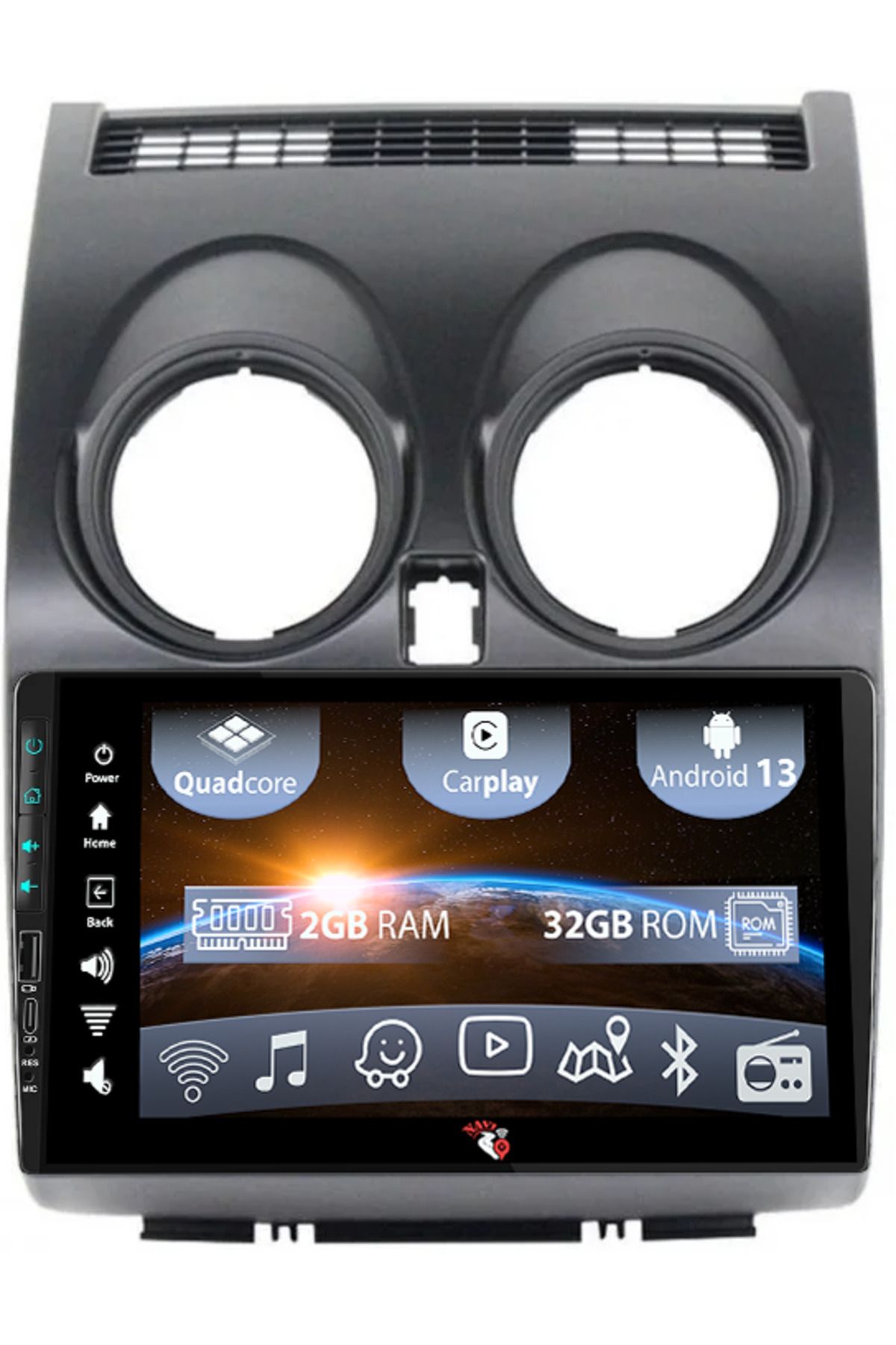 navi-it-Navigatie dedicata Nissan Qashqai 2006-2013, USB&Butoane fizice frontale, Android 13, Wireless Carpl 1