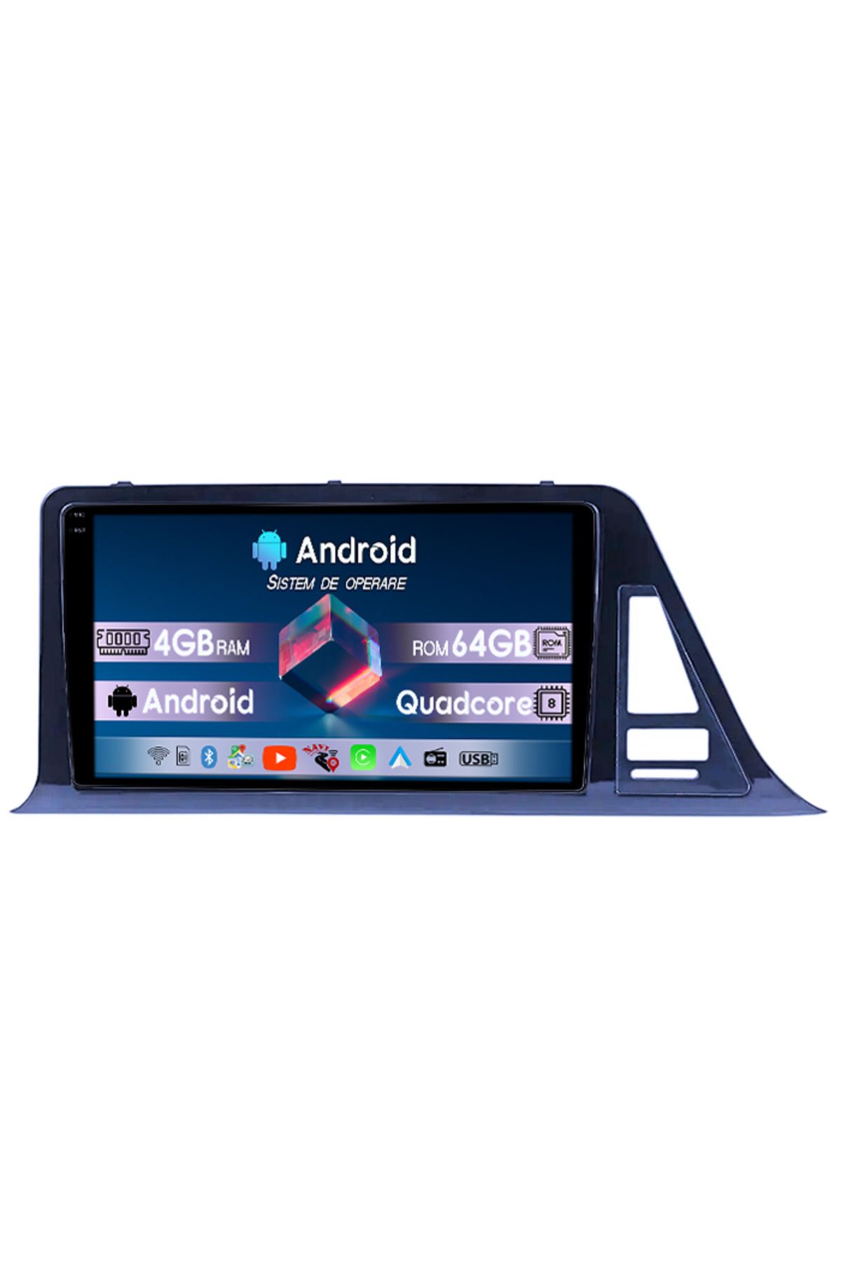navi-it-Navigatie dedicata Toyota C-HR, 4GB RAM 64GB ROM, Octacore, Display 9" QLED 1K, Carplay, Android 14, 3