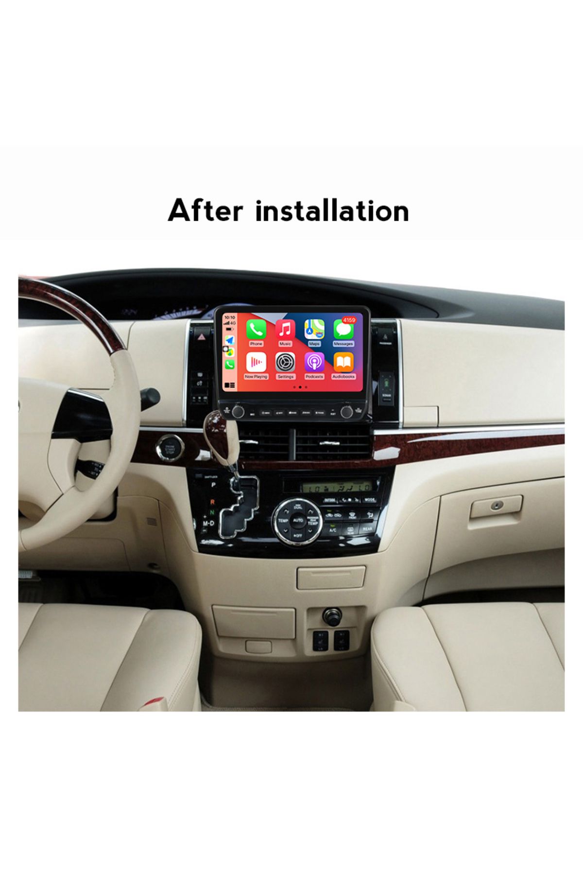 navi-it-Dedicated navigation Estima 2006-2012 with rotary buttons model 2024, 4GB RAM 64GB ROM, Quadcore, Andr 3