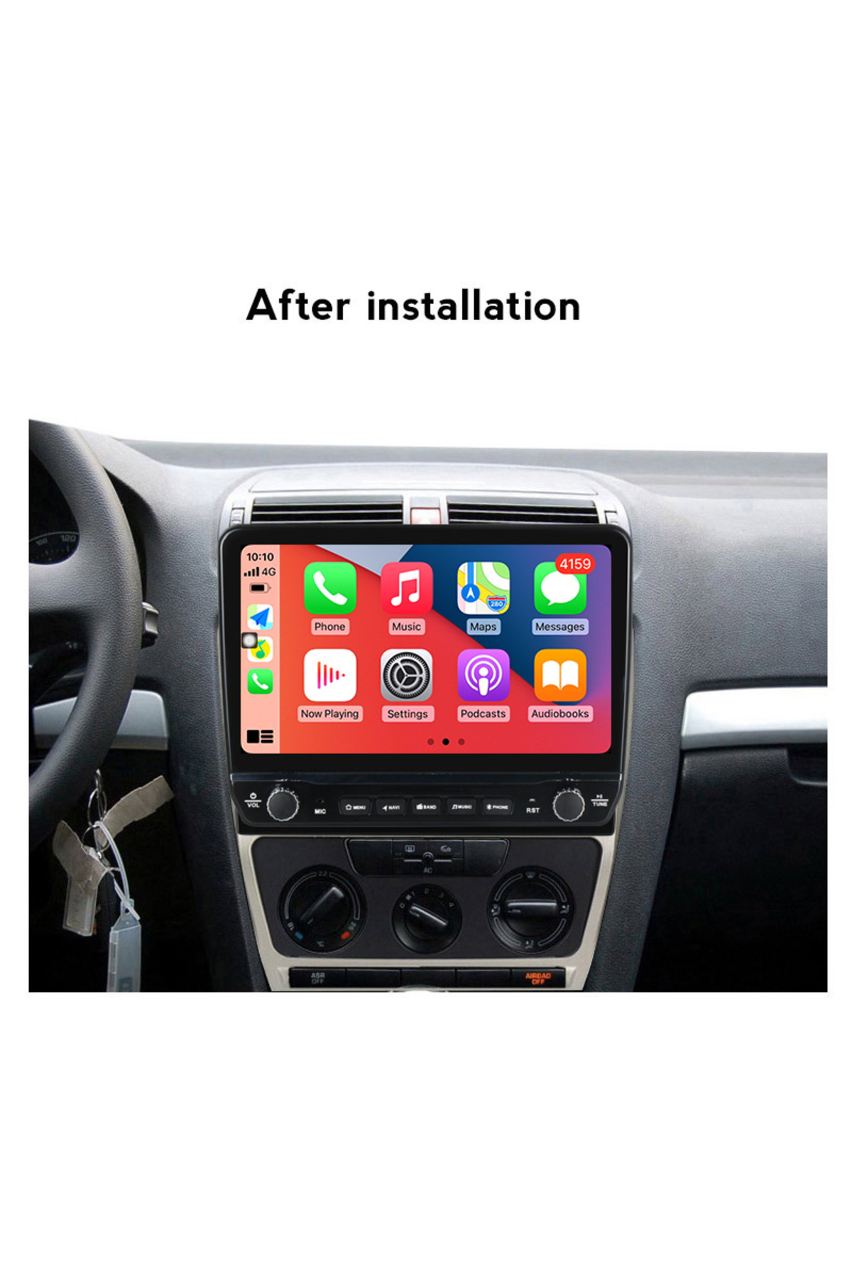 navi-it-Dedicated navigation Caddy 3 2004-2010 with rotary buttons model 2024, 4 GB RAM 64 ROM, Quadcore, Andr 3