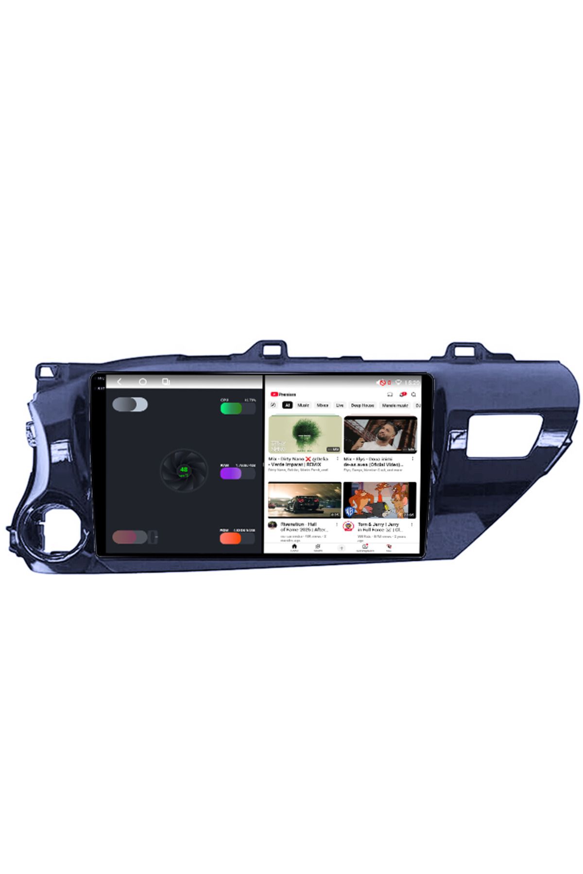 navi-it-Navigatie dedicata Toyota Hilux 2016, 4GB RAM 64GB ROM, Octacore, Android 14, Display QLED 1K 10", C 3