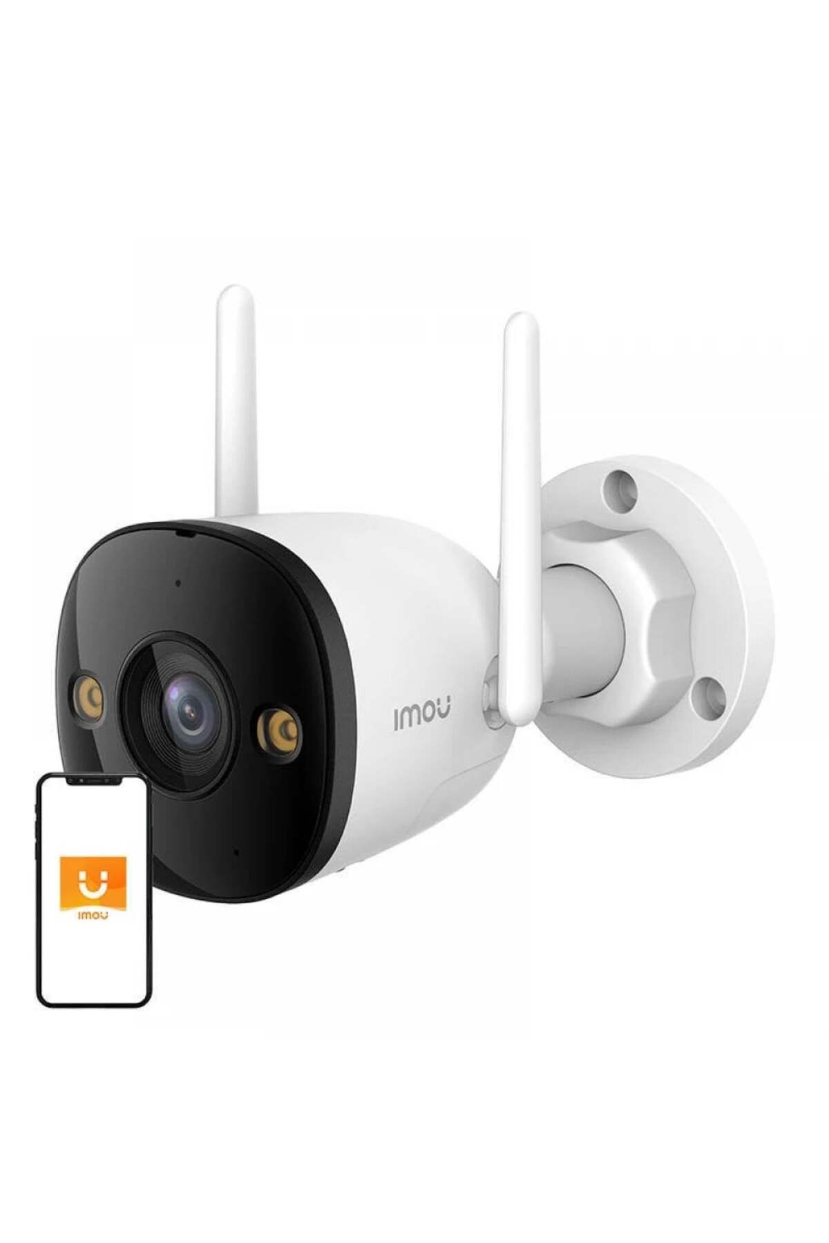 Imou-Cameră de supraveghere exterioară Bullet 3, 3MP, H.265, WiFi 6, detecție AI, IP67, 3