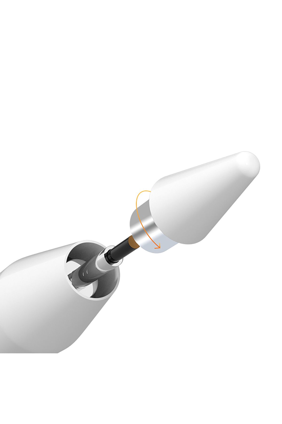 WOZINSKY-Stylus activ universal pentru Android și iOS USB-C - Alb 9