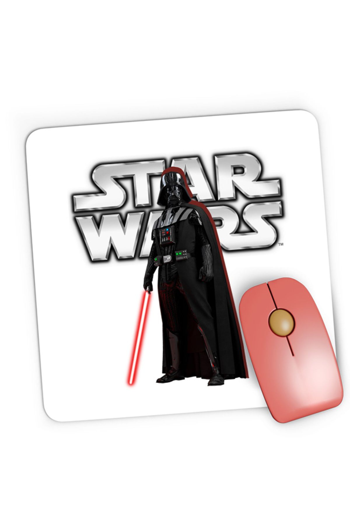 OEM-Mousepad Gaming Star Wars Darth Vader Laser Jedy Action Anakin, 21x19 cm 2
