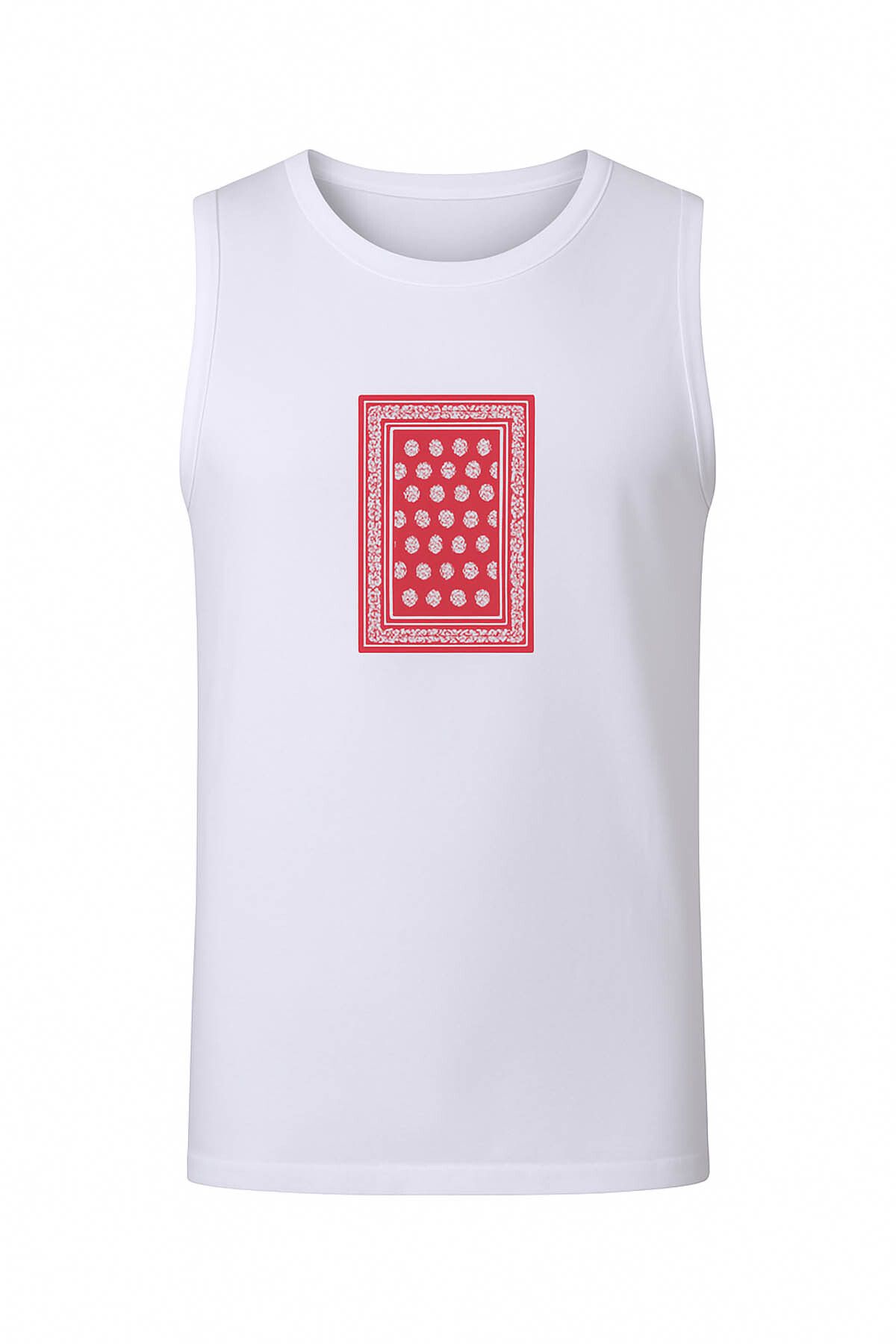 trender-White Men's Tank Top Everythin You Can Print 2