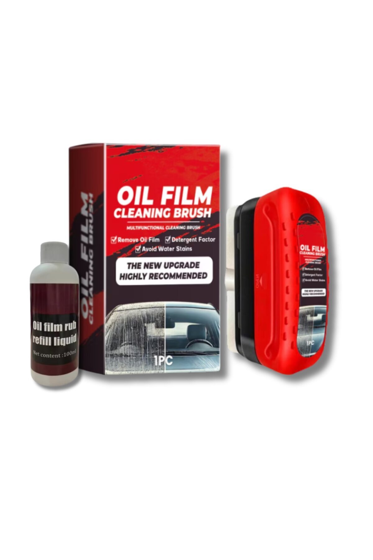 SMART GADGETS C&A-Auto Window and Windshield Cleaning Brush with Detergent Reservoir 4