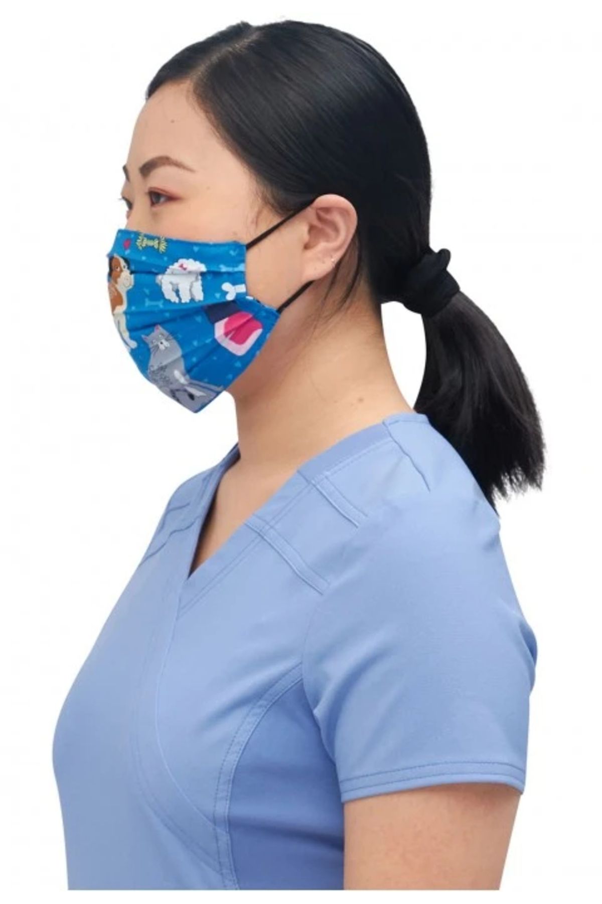 Cherokee UNIFORMS-Reversible Protective Mask - UN/L1 | Cherokee Mask Size: One Size 3